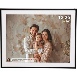 Denver photo frame with FRAMEO 19" 32GB black