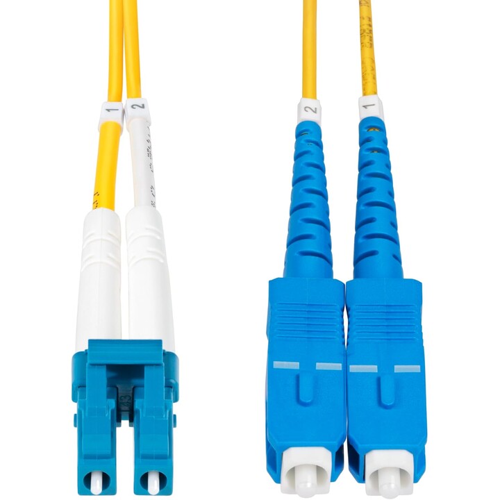 3 M LC AUF SC OS2 GLASFASERKABEL/OS2/UPC/DUPLEX/LSZH