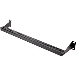 1U RACK-MOUNT CABLE LACING BAR/.