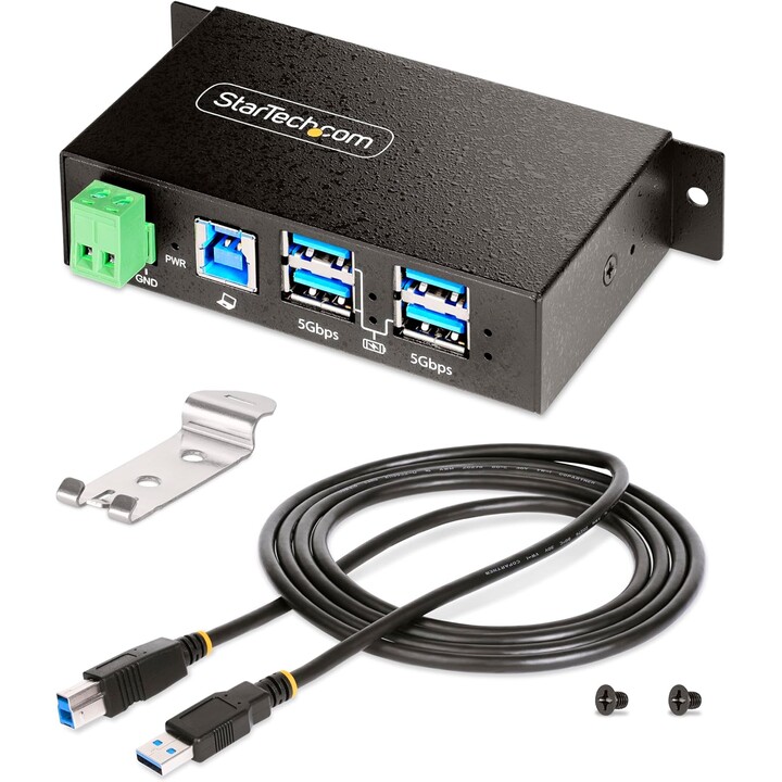 HUB USB INDUSTRIALE GESTITO DA 4 PT/.