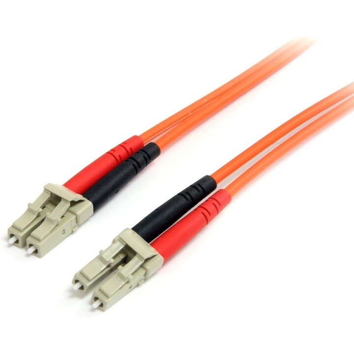 StarTech FIBLCLC5 - Multimode duplex fiber optic network cable, 5 m