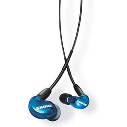 Shure AONIC 215 - Fones de ouvido com transdutor único com cabo de 3,5 mm (azul)