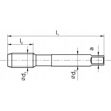 FANAR HANDARMATUREN 2-TEILIG M14,00 x 1,50 HSS DIN-2181