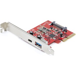 STARTECH 10GBPS USB-C/USB-A CARTE PCIE/CARTE USB 3.1 GEN 2 PCI EXPRESS