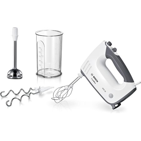 Bosch MFQ37470 batidora Batidora de mano 750 W Negro, Blanco