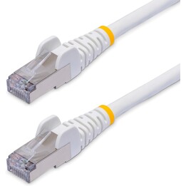 StarTech.com NLWH-2M-CAT8-PATCH cabo de rede Branco S/FTP (S-STP)