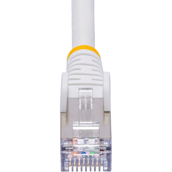StarTech.com Cavo Ethernet CAT8 bianco da 2m, RJ45 Snagless, 25G/40G, 2000MHz, 100W PoE++, S/FTP, cavo lan in rame puro 26AWG, L