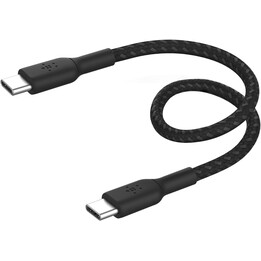 Boost charge usb-c x2 0.15m bk