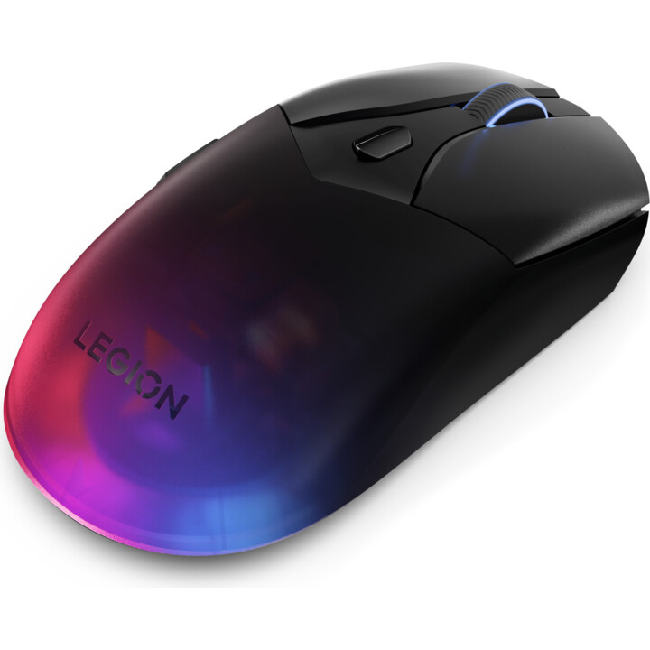 LENOVO Legion M410 mouse inalámbrico gaming RGB negro transparente