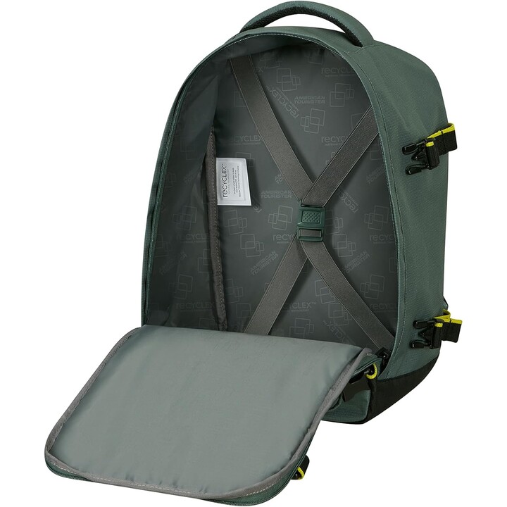Sac à dos American Tourister Take2cabin S/ Capacité 24,2 L/ Vert