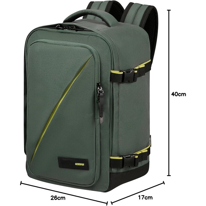 Sac à dos American Tourister Take2cabin S/ Capacité 24,2 L/ Vert