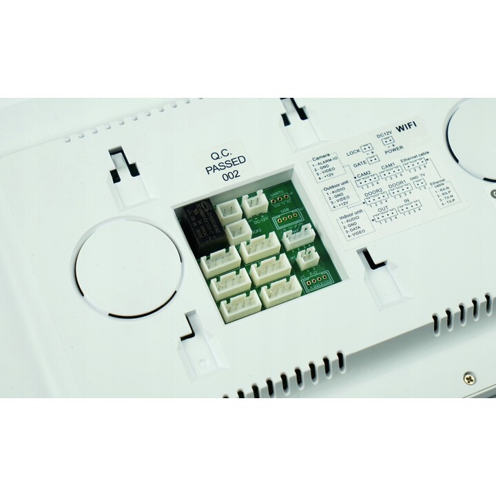 VIDEO INTERCOM EURA VDP-86A3 - 10" monitor white TUYA