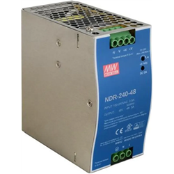 MEAN WELL DIN RAIL SWITCHING POWER SUPPLY NDR-240-48 48V/240W/5A