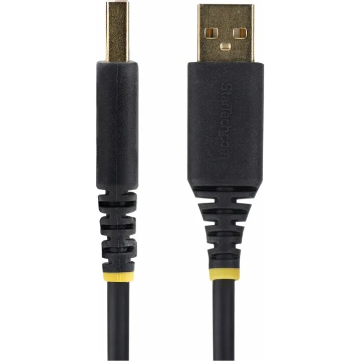 StarTech.com 3.3ft (1m) USB to Null Modem Serial Adapter Cable, Interchangeable DB9 Screws/Nuts, COM Retention, USB-A to RS232, 
