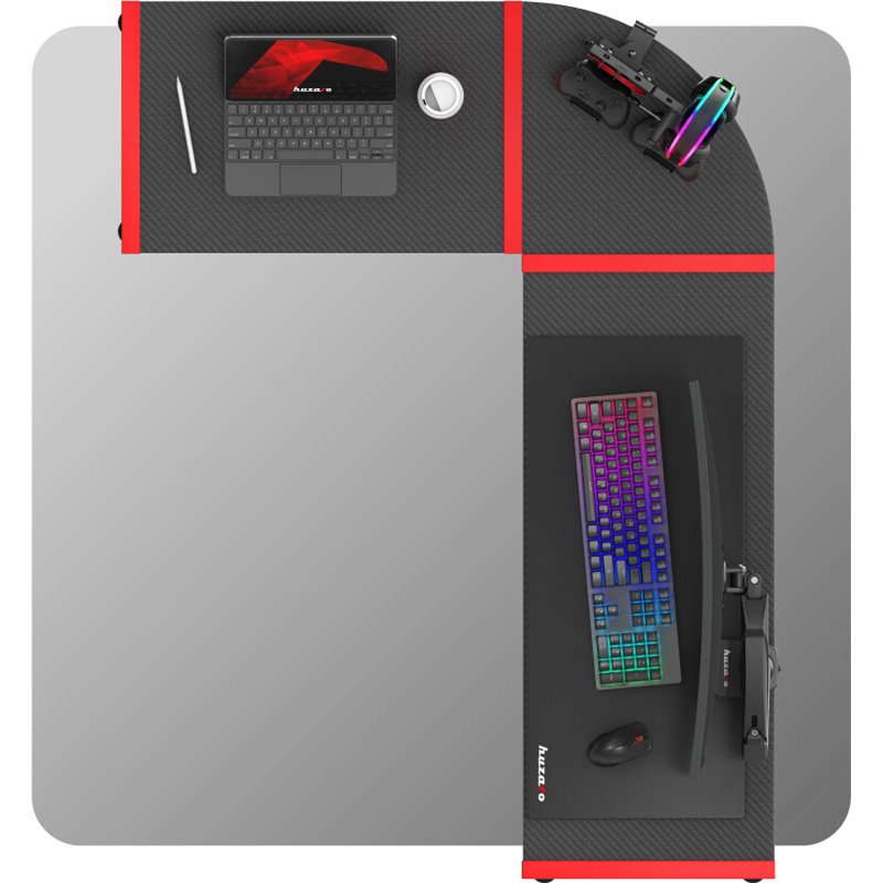 Scrivania da gaming Huzaro Hero 6.0 Rosso