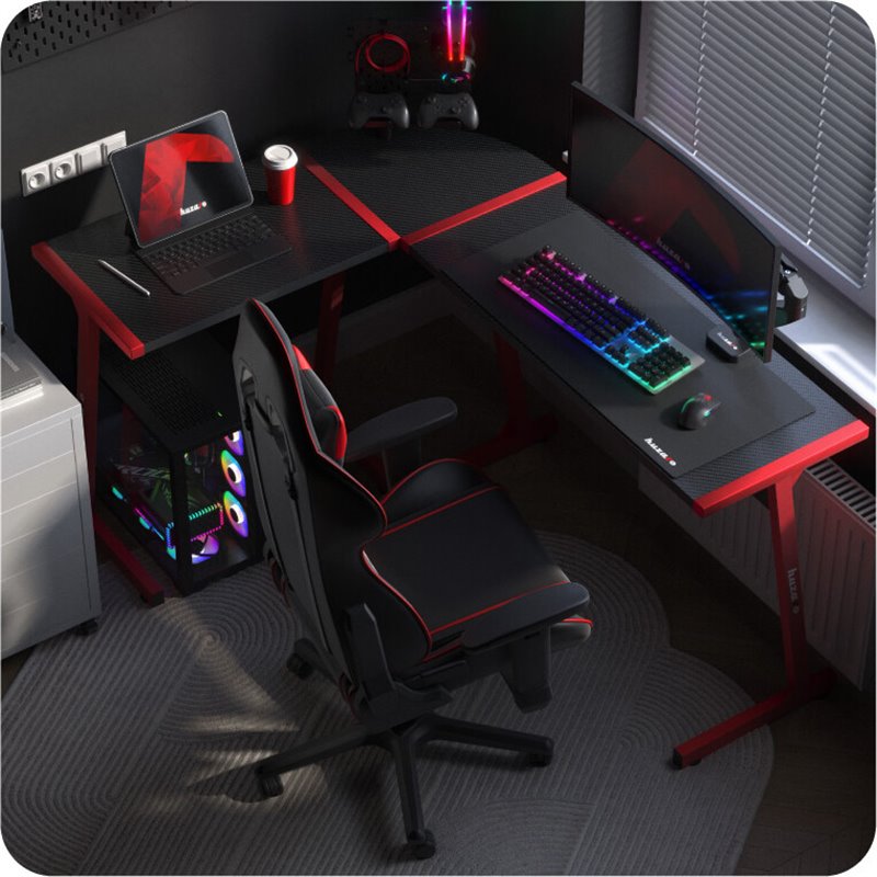 Scrivania da gaming Huzaro Hero 6.0 Rosso