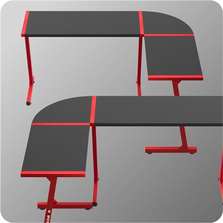 Scrivania da gaming Huzaro Hero 6.0 Rosso