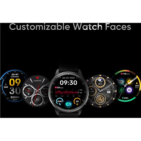 Realme Watch S2, 1.43 AMOLED Display, Super AI Engine & up to 20 days battery