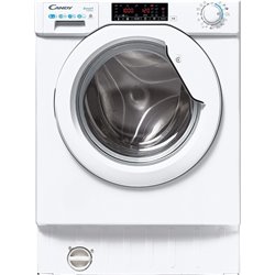 Candy Smart Inverter CBD 485TWME/1-S, Lavadora Secadora Integrada, 8KG + 5KG, 1400RPM, 7 Ciclos Rápidos