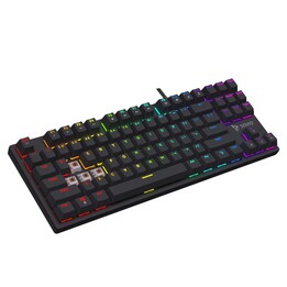 Teclado mecánico Savio Tempest x2 RGB, Outemu AZUL