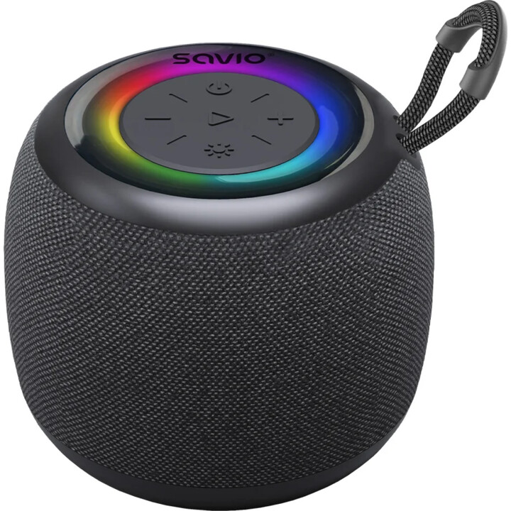 SAVIO BS-041 Altavoz Bluetooth 5W, negro