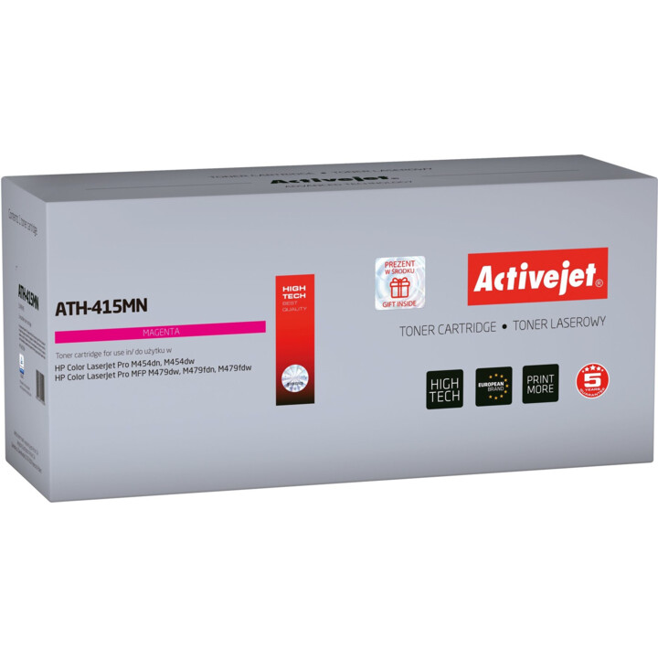 Activejet Toner ATH-415MNX (remplacement HP 415X W2033X ; Supreme ; 6000 pages ; violet)