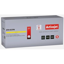 Activejet Toner ATH-415YNX (remplacement HP 415X W2032X ; Supreme ; 6000 pages ; jaune)