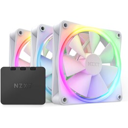 NZXT CASE/PSU FAN F120 RGB TRIPLO PACK BRANCO