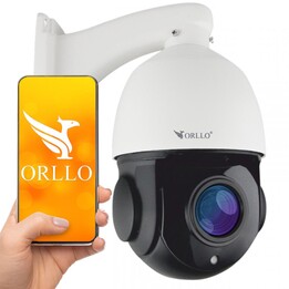 Câmera giratória externa CCTV POE 5Mpx ZOOM ORLLO R2 Pro