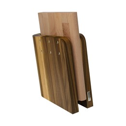 Bloco magnético de madeira de nogueira + tábua de cozinha Artelegno Grand Prix