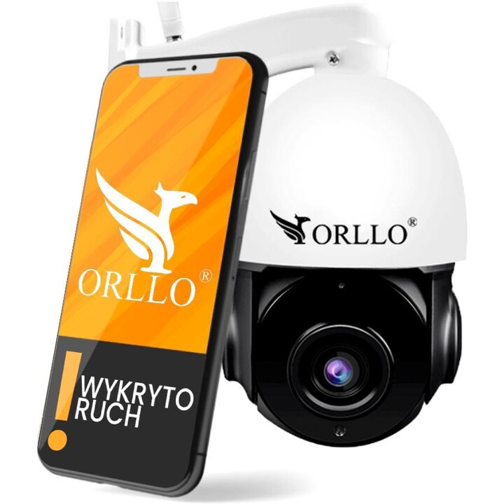 Câmera IP SIM externa giratória ORLLO Z18 4MP