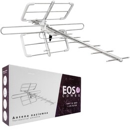 DVB-T/T2 Antenne Spacetronik EOS L Combo Weiß (Passiv)