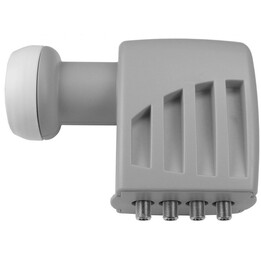 Televes 747202 LNB Quad 4 saídas universais cinzento