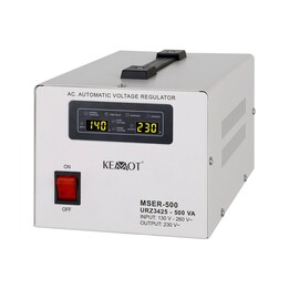 Estabilizador Automático de Tensão KEMOT MSER-500 (500 VA, Servo Motor)