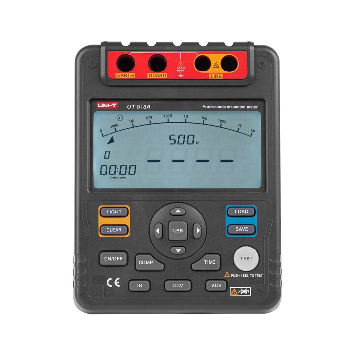 Misuratore di resistenza di isolamento UT513A