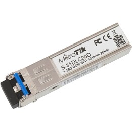 Mikrotik S-31DLC20D module relais réseau 1250 Mbit/s SFP 1310 nm