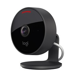 Câmera Logitech Circle View Full-HD preta