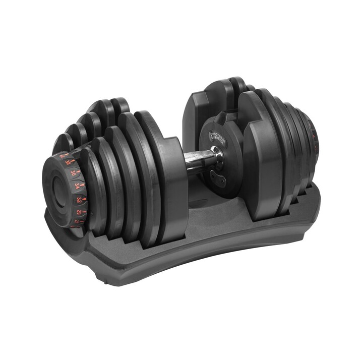 Cast iron dumbbell adjustable automatic 40 kg REBEL ACTIVE