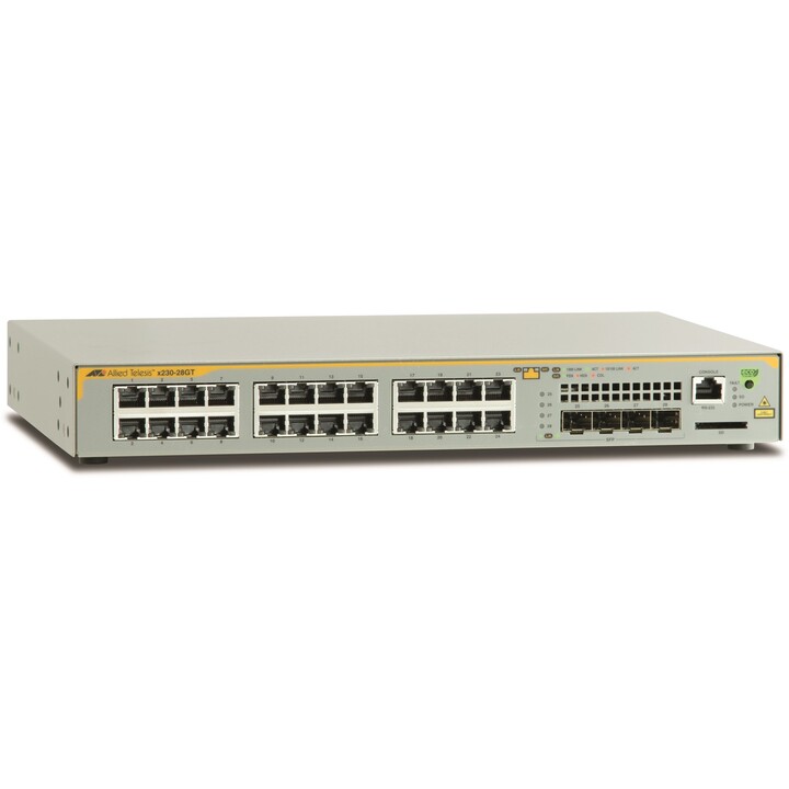 Allied Telesis AT-x230-28GT-50 Gestionado L3 Gigabit Ethernet (10/100/1000) 1U Gris