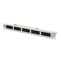 Patchpanel DIGITUS 1HE 50 porte Cat3 ISDN senza protezione