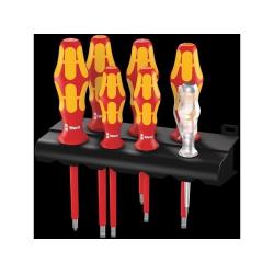 SCREWDRIVERS SET 7PCS. + 160 I/7 RACK WARA PROBE
