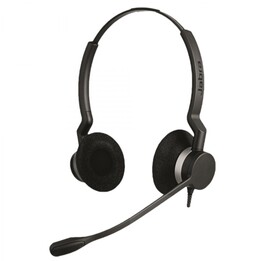 Jabra BIZ 2300 QD Duo NC Preto