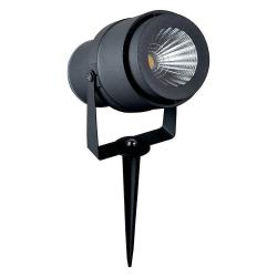 Luminaria de jardín V-TAC VT-857-G 12W LED IP65 3000K 875lm (SKU 217550) Gris