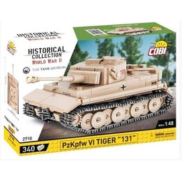 COBI 2710 Coleção Histórica Tanque da Segunda Guerra Mundial PzKpfw VI Tiger 131.340 peças