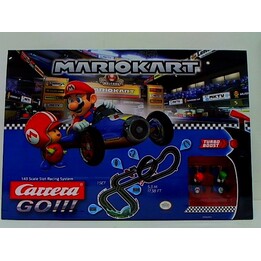 Carrera GO!!! Nintendo Mario Kart Mach 8 slot car track 5.3 m