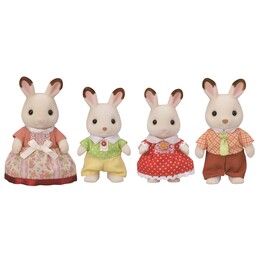 Sylvanian Families Rabbit Family with Chocolate Dumplings 5655