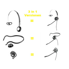 Jabra BIZ 2400 II Mono QD 3 em 1 Preto