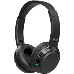 Casque sans fil SPC Heron 2 Studio/ avec microphone/ Bluetooth/ Noir