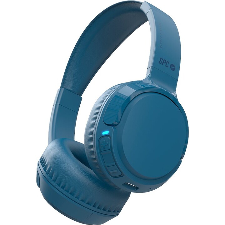 Cuffie wireless SPC Heron 2 Studio/ con microfono/ Bluetooth/ Blu