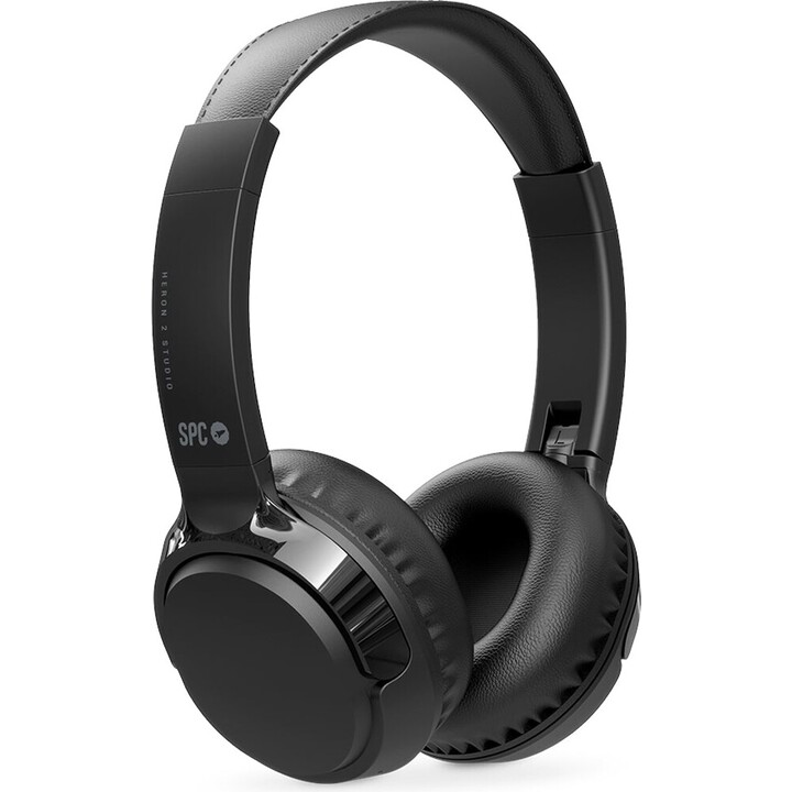 SPC Heron 2 Studio Wireless Headphones/ with Microphone/ Bluetooth/ Black